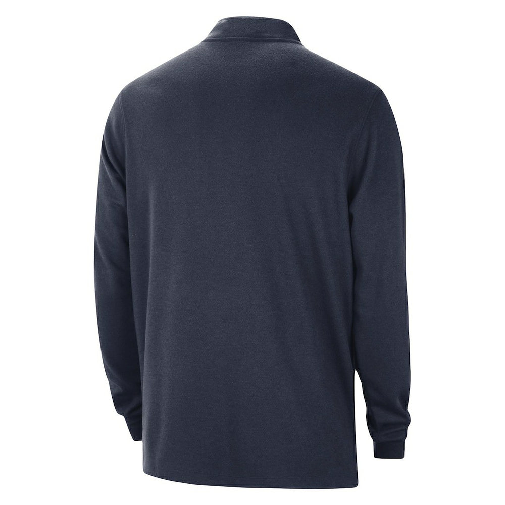 Navy New Orleans Pelicans Authentic Performance Half-Zip Jacket | NBA