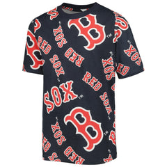 Boston Red Sox Stitches Youth Allover Team T-Shirt - MLB T-shirts