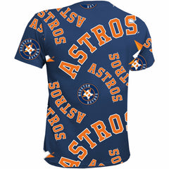 Houston Astros Stitches Youth Allover Team T-Shirt - MLB T-shirts