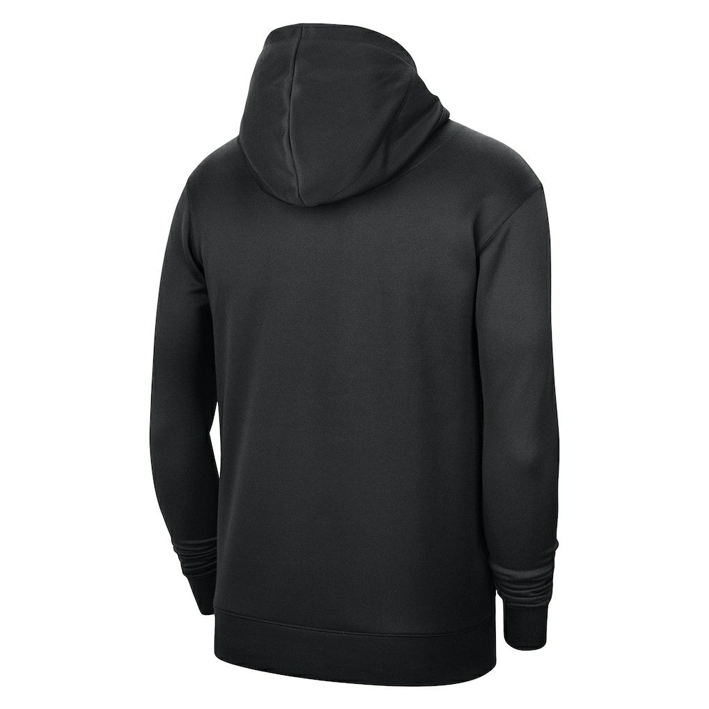 Black Brooklyn Nets Unisex 2023/24 Performance Spotlight On-Court Practice Pullover Hoodie | NBA