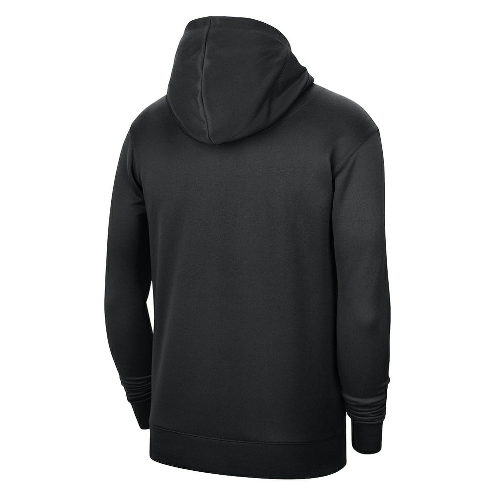 Black Chicago Bulls Unisex 2023/24 Performance Spotlight On-Court Practice Pullover Hoodie | NBA