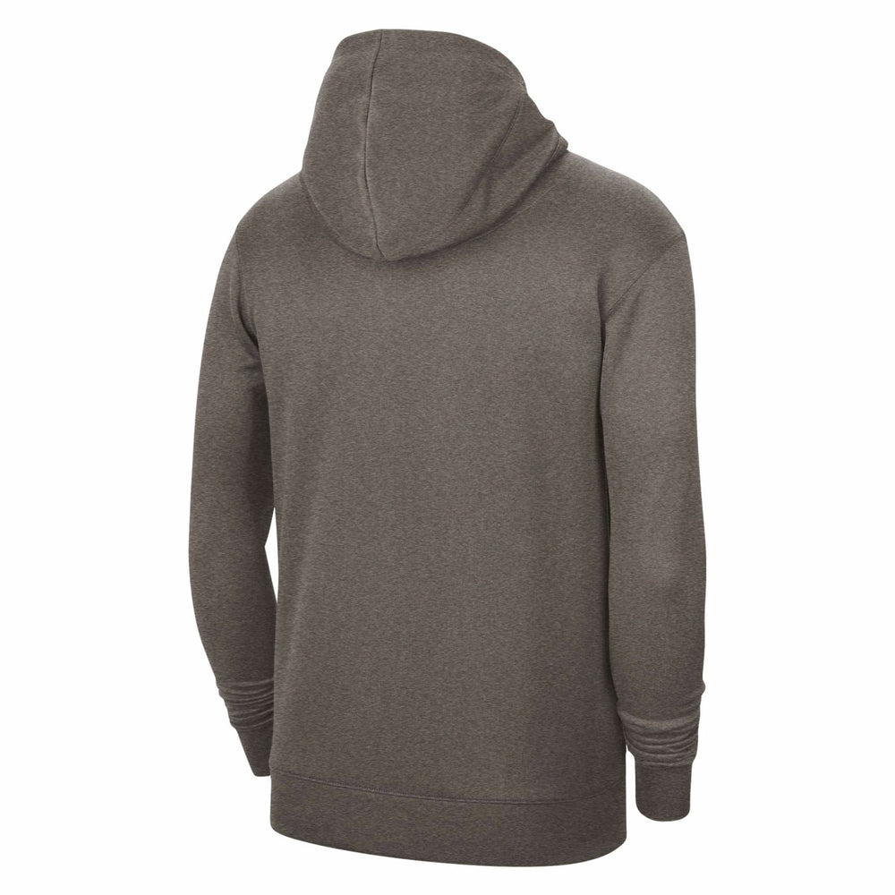 Olive Milwaukee Bucks Unisex 2023/24 Performance Spotlight On-Court Practice Pullover Hoodie | NBA