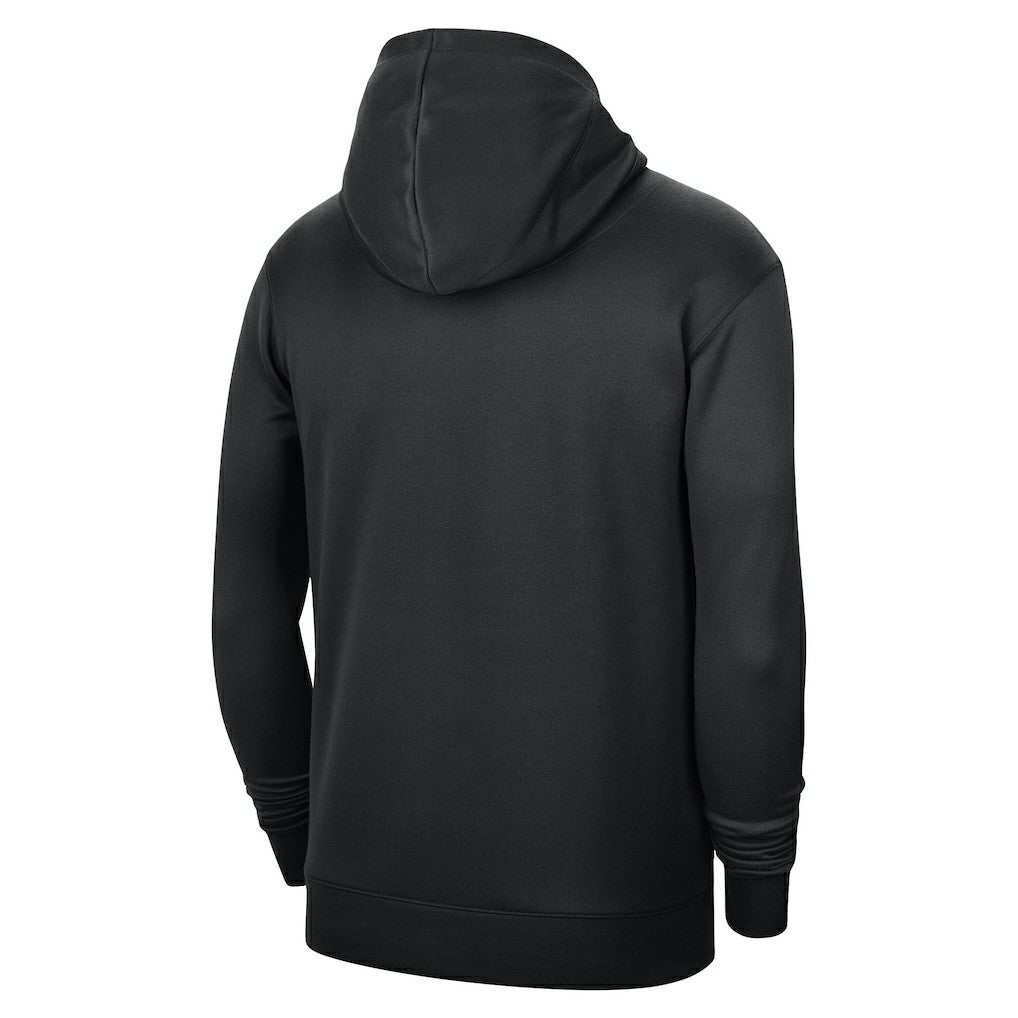 Black Atlanta Hawks Unisex 2023/24 Performance Spotlight On-Court Practice Pullover Hoodie | NBA