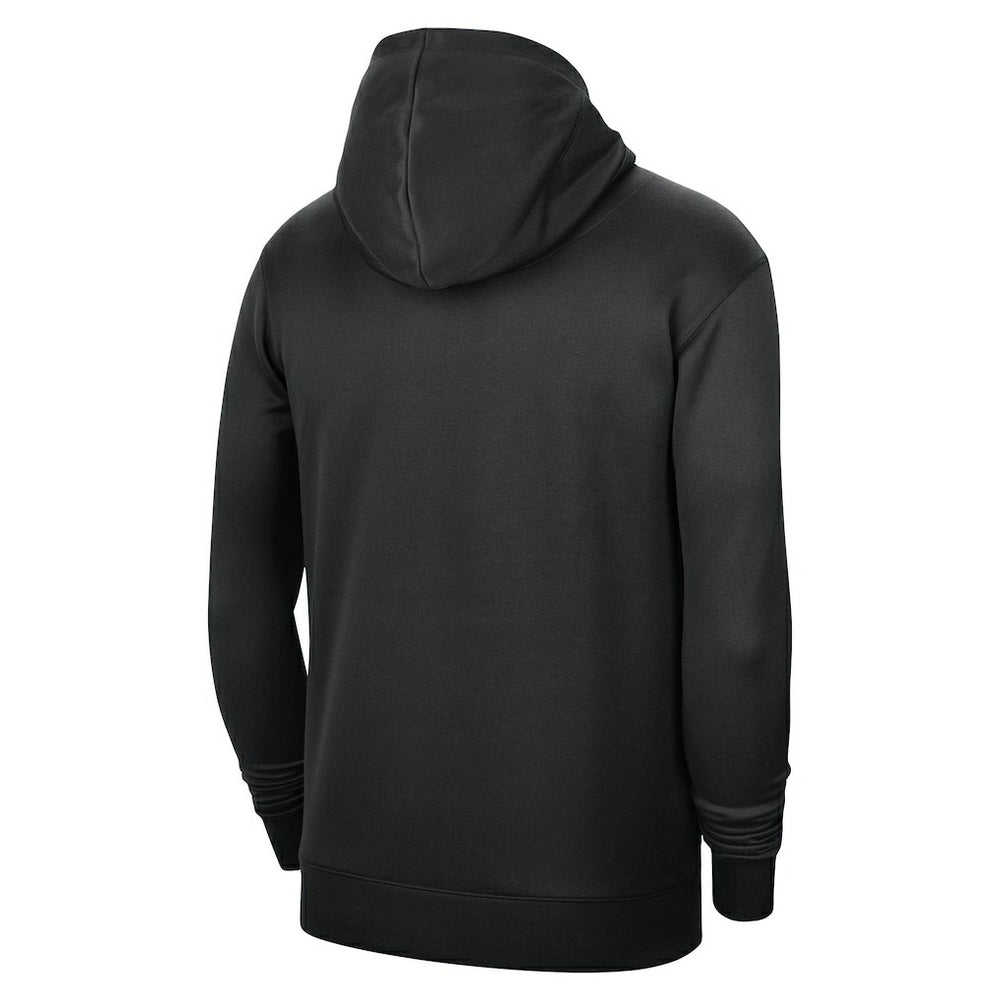 Black Atlanta Hawks Unisex 2023/24 Performance Spotlight On-Court Practice Pullover Hoodie | NBA