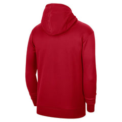 Red Atlanta Hawks Unisex 2023/24 Performance Spotlight On-Court Practice Pullover Hoodie | NBA