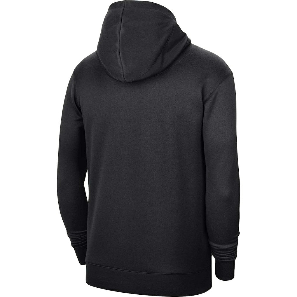 Black Charlotte Hornets Jordan Brand Unisex 2023/24 Performance Spotlight On-Court Practice Pullover Hoodie | NBA