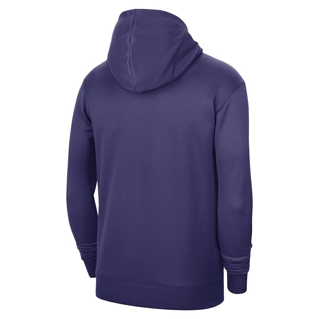 Purple Charlotte Hornets Jordan Brand Unisex 2023/24 Performance Spotlight On-Court Practice Pullover Hoodie | NBA