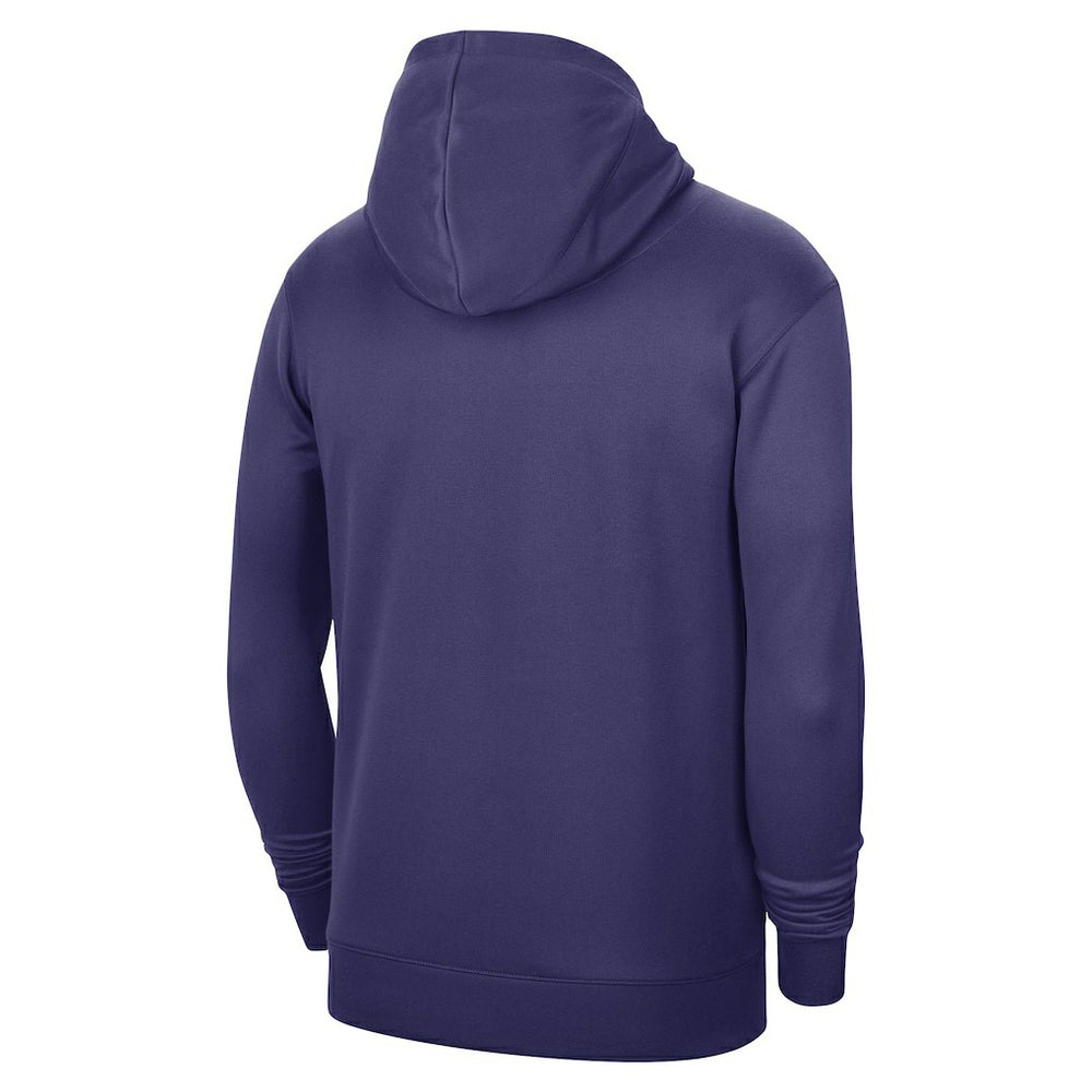 Purple Charlotte Hornets Jordan Brand Unisex 2023/24 Performance Spotlight On-Court Practice Pullover Hoodie | NBA