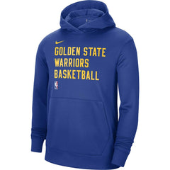 Royal Golden State Warriors Unisex 2023/24 Performance Spotlight On-Court Practice Pullover Hoodie sale | NBA