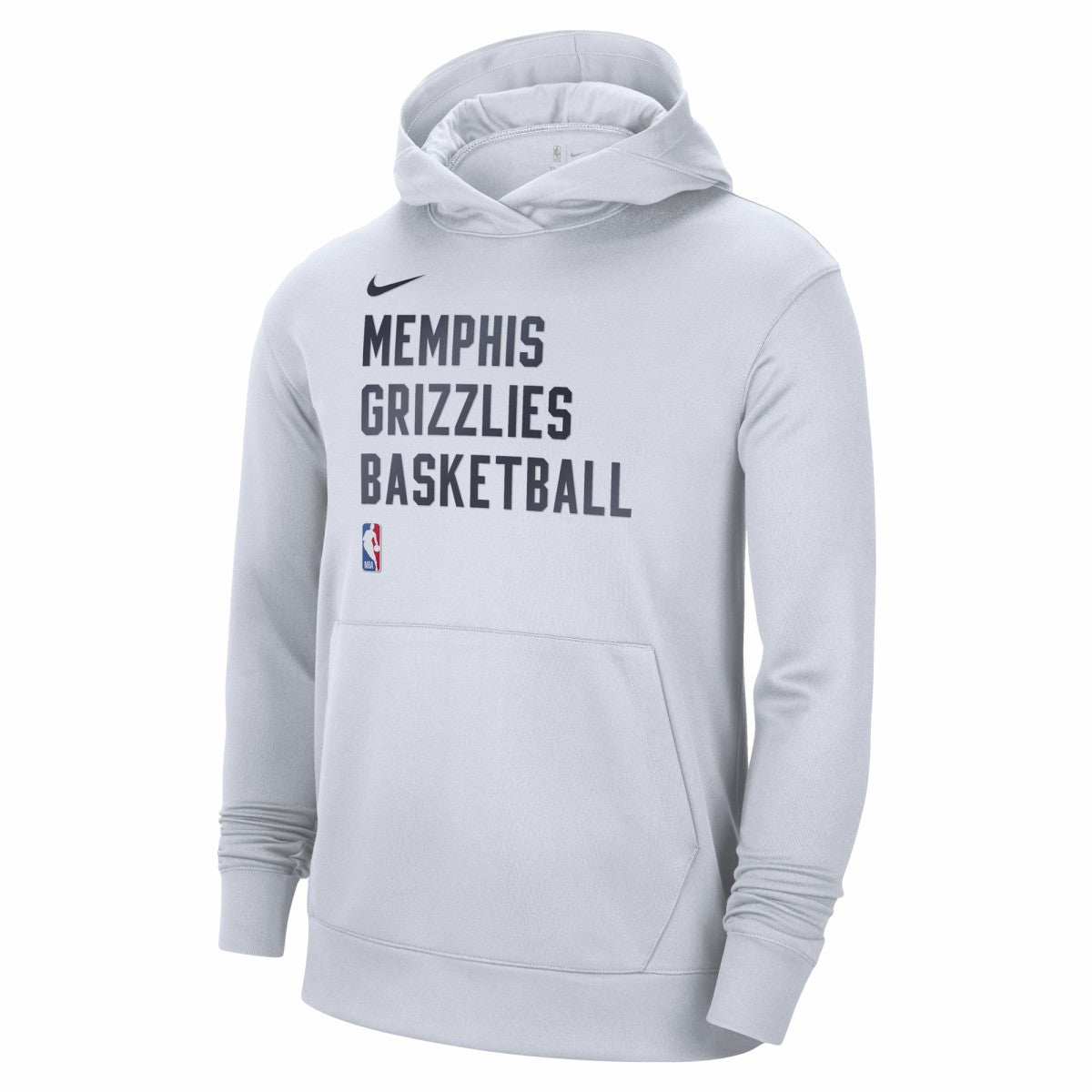 White Memphis Grizzlies Unisex 2023/24 Performance Spotlight On-Court Practice Pullover Hoodie | NBA