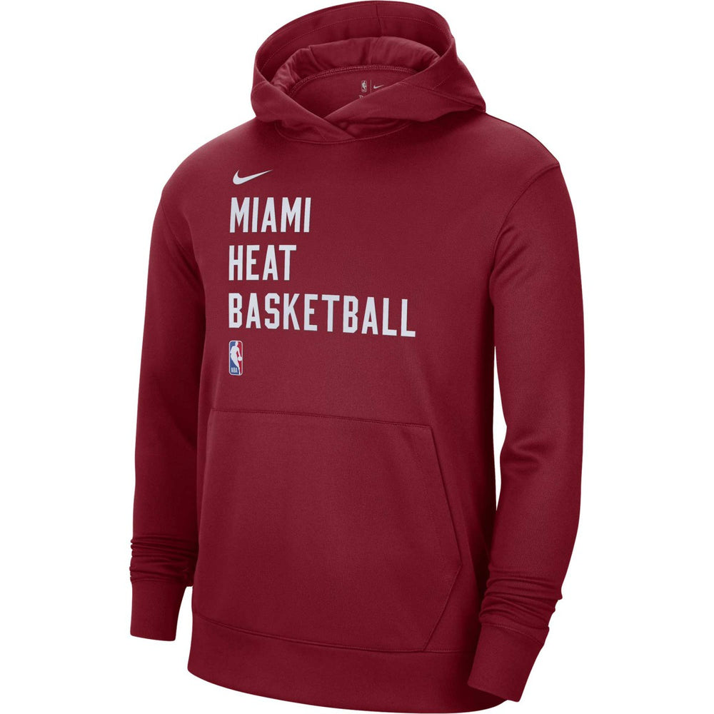 Red Miami Heat Unisex 2023/24 Performance Spotlight On-Court Practice Pullover Hoodie | NBA