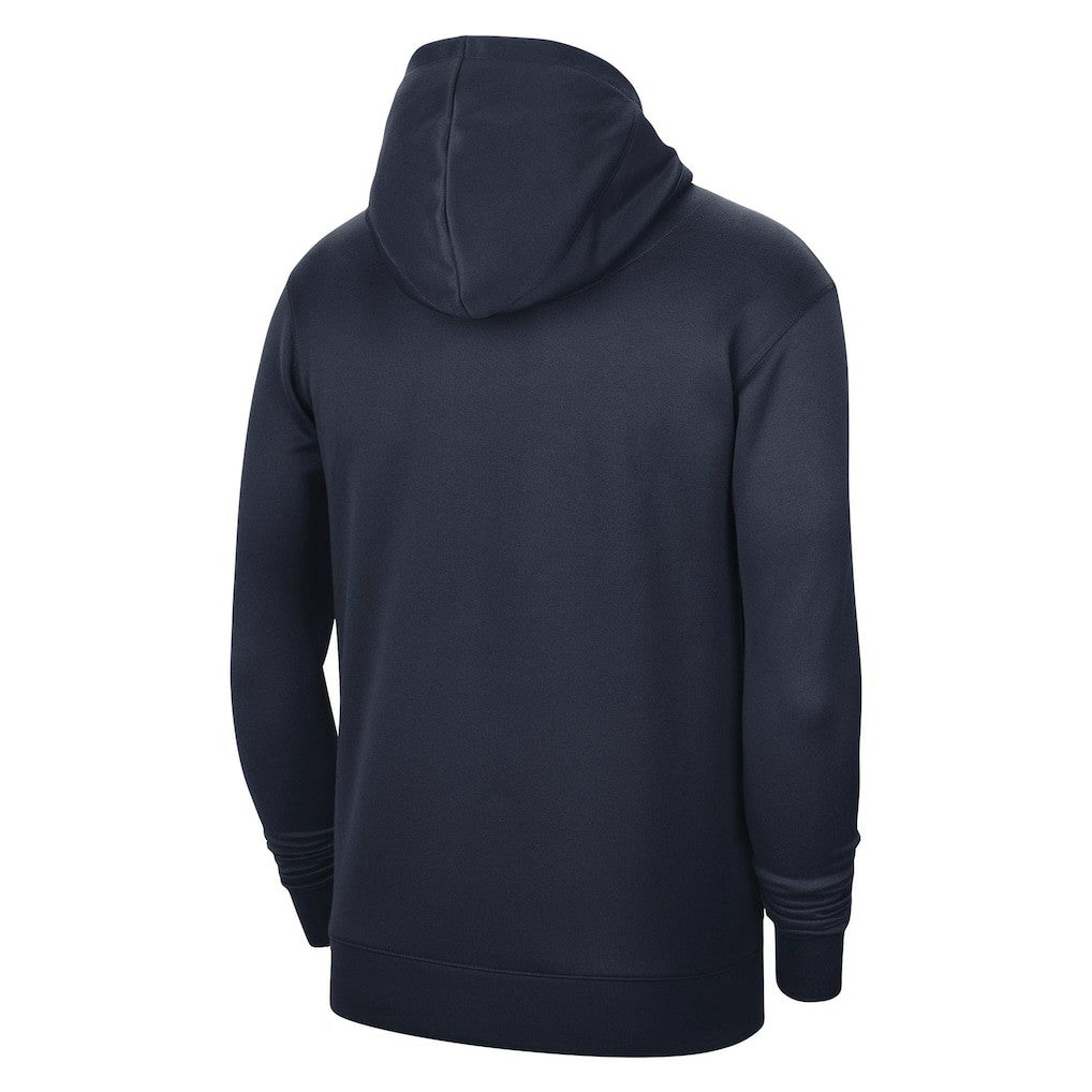 Navy New Orleans Pelicans Unisex 2023/24 Performance Spotlight On-Court Practice Pullover Hoodie | NBA
