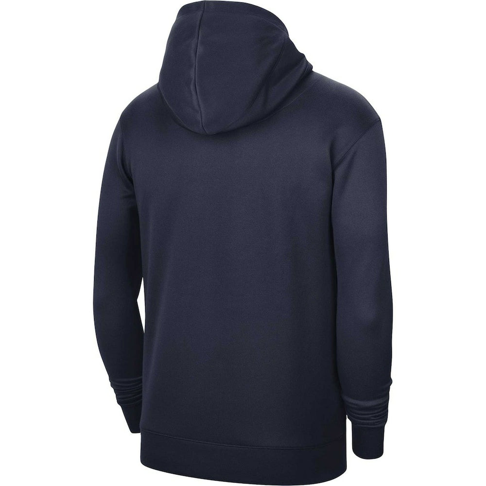 Navy Philadelphia 76ers Unisex 2023/24 Performance Spotlight On-Court Practice Pullover Hoodie | NBA