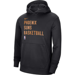 Black Phoenix Suns Unisex 2023/24 Performance Spotlight On-Court Practice Pullover Hoodie | NBA