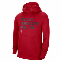 Red Portland Trail Blazers Unisex 2023/24 Performance Spotlight On-Court Practice Pullover Hoodie | NBA