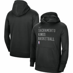 Black Sacramento Kings Unisex 2023/24 Performance Spotlight On-Court Practice Pullover Hoodie | NBA