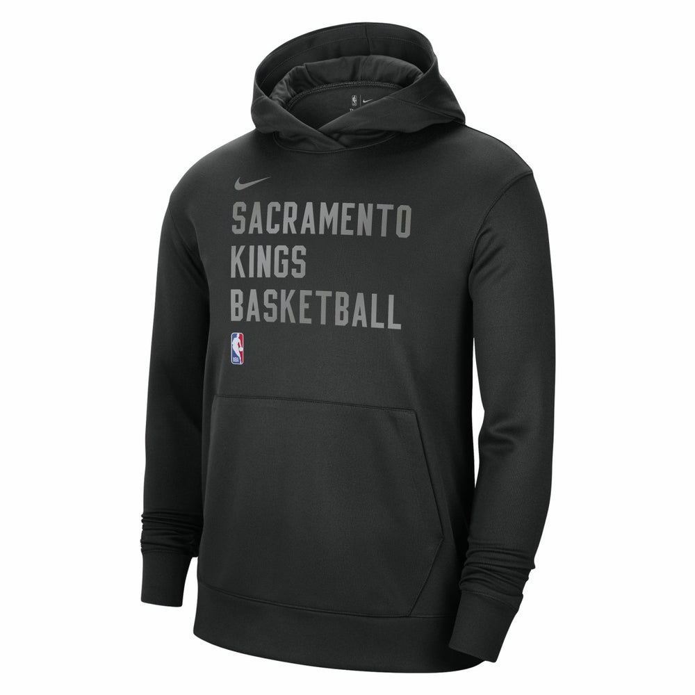Black Sacramento Kings Unisex 2023/24 Performance Spotlight On-Court Practice Pullover Hoodie | NBA