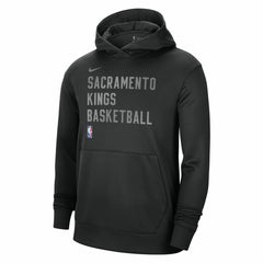 Black Sacramento Kings Unisex 2023/24 Performance Spotlight On-Court Practice Pullover Hoodie | NBA