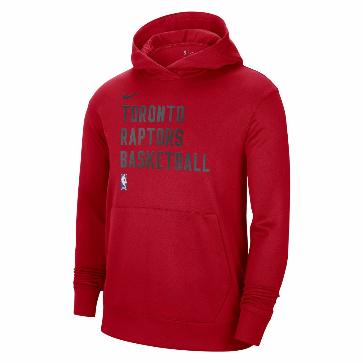 Red Toronto Raptors Unisex 2023/24 Performance Spotlight On-Court Practice Pullover Hoodie | NBA