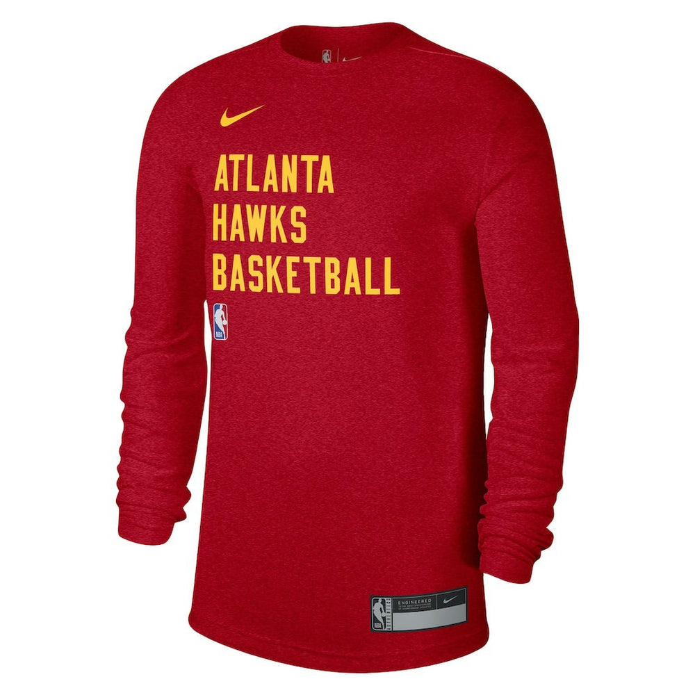 Red Atlanta Hawks Unisex 2023/24 Legend On-Court Practice Long Sleeve T-Shirt | NBA