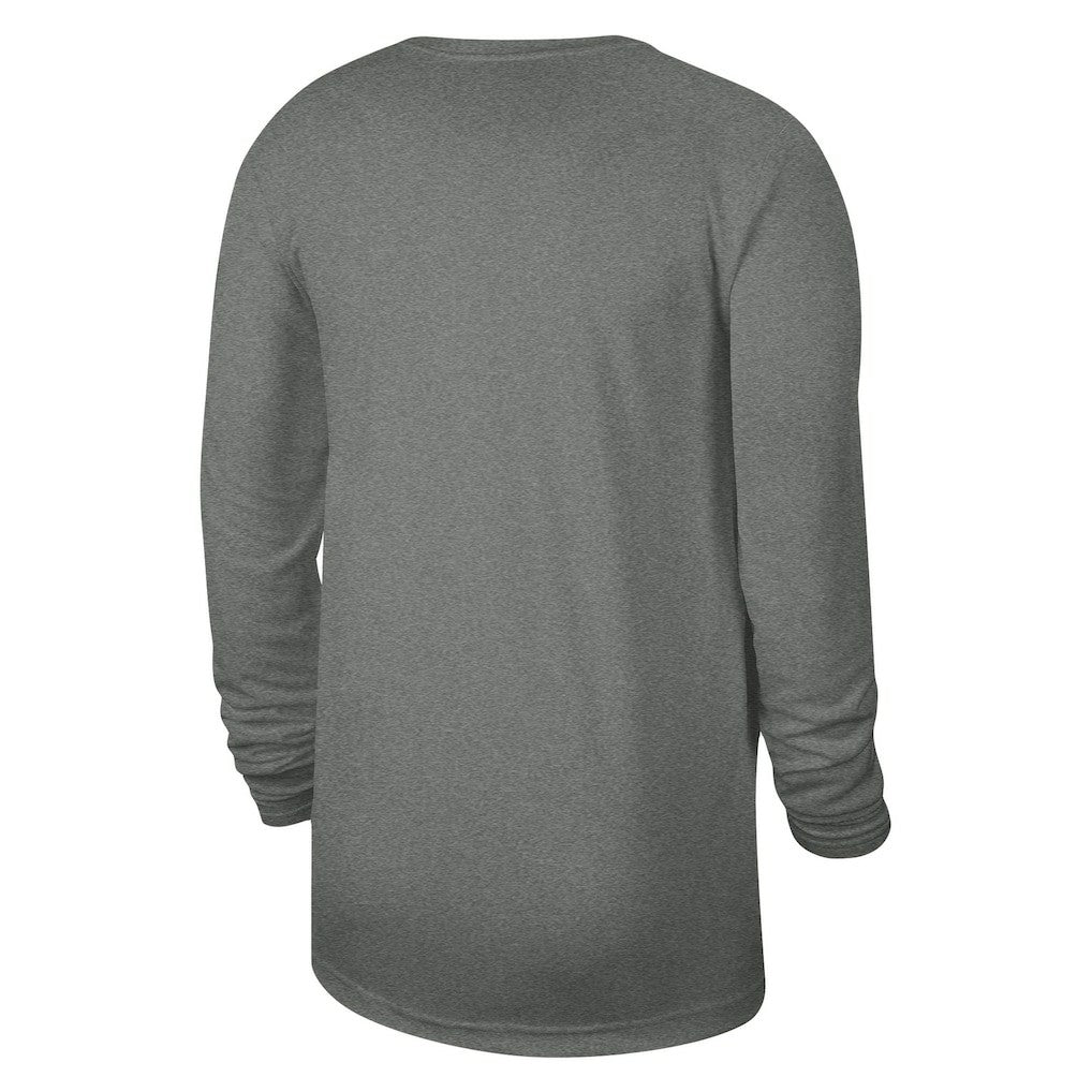 Heather Gray Chicago Bulls Unisex 2023/24 Legend On-Court Practice Long Sleeve T-Shirt sale | NBA