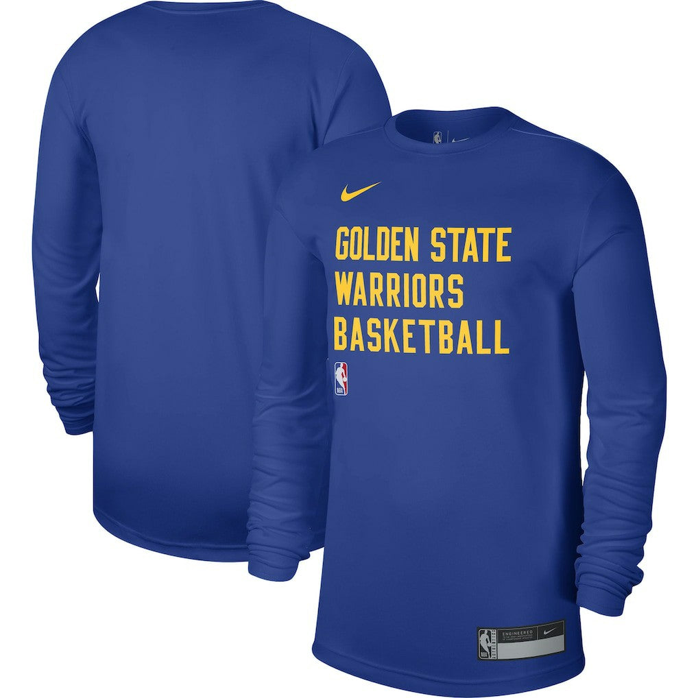 Royal Golden State Warriors Unisex 2023/24 Legend On-Court Practice Long Sleeve T-Shirt sale | NBA