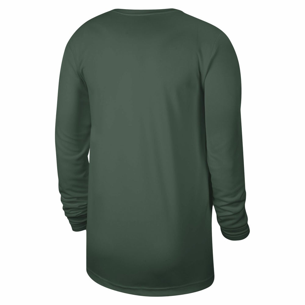 Hunter Green Milwaukee Bucks Unisex 2023/24 Legend On-Court Practice Long Sleeve T-Shirt | NBA