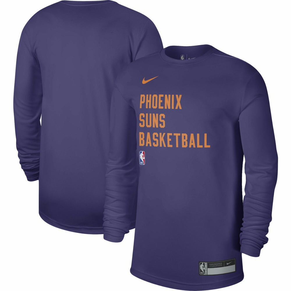 Purple Phoenix Suns Unisex 2023/24 Legend On-Court Practice Long Sleeve T-Shirt | NBA