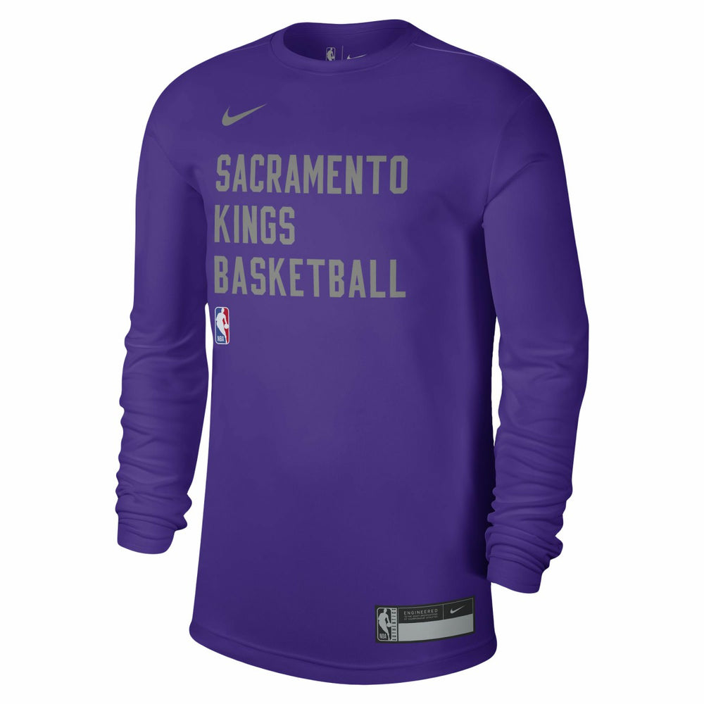 Purple Sacramento Kings Unisex 2023/24 Legend On-Court Practice Long Sleeve T-Shirt | NBA