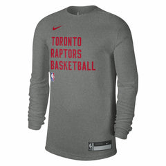 Heather Gray Toronto Raptors Unisex 2023/24 Legend On-Court Practice Long Sleeve T-Shirt | NBA