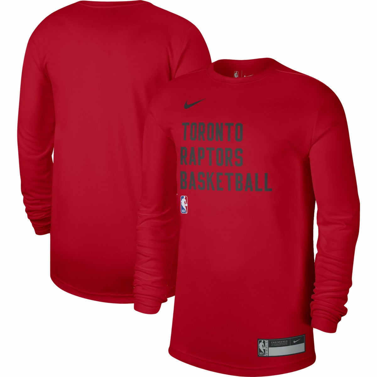 Red Toronto Raptors Unisex 2023/24 Legend On-Court Practice Long Sleeve T-Shirt | NBA