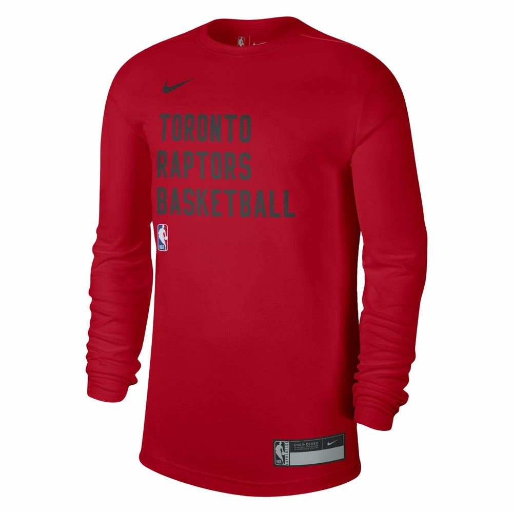 Red Toronto Raptors Unisex 2023/24 Legend On-Court Practice Long Sleeve T-Shirt | NBA