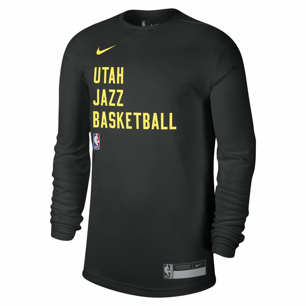 Black Utah Jazz Unisex 2023/24 Legend On-Court Practice Long Sleeve T-Shirt | NBA