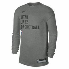 Heather Gray Utah Jazz Unisex 2023/24 Legend On-Court Practice Long Sleeve T-Shirt | NBA