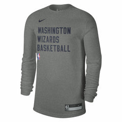 Heather Gray Washington Wizards Unisex 2023/24 Legend On-Court Practice Long Sleeve T-Shirt | NBA