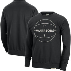 Black Golden State Warriors 2023/24 Authentic Standard Issue Travel Performance Pullover Sweatshirt sale | NBA