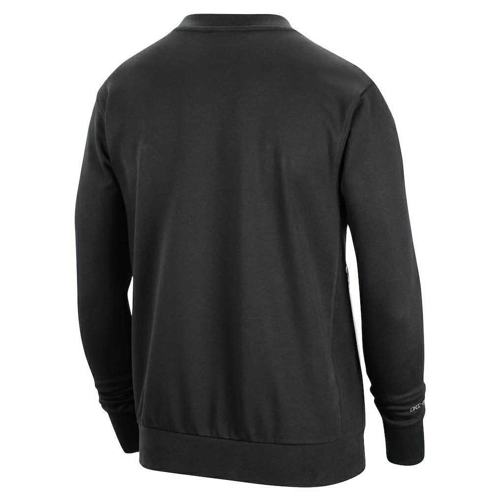 Black Golden State Warriors 2023/24 Authentic Standard Issue Travel Performance Pullover Sweatshirt sale | NBA