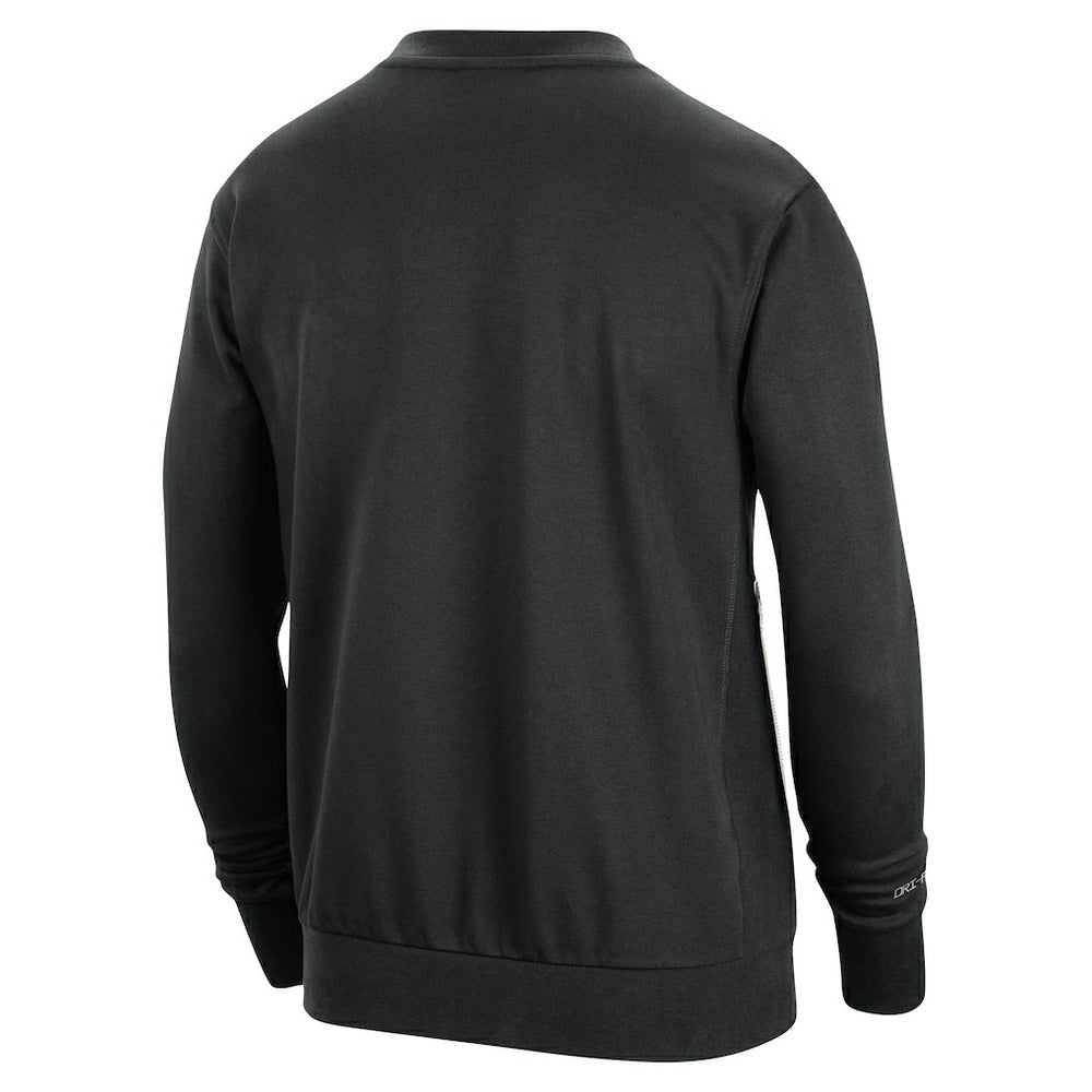 Black Golden State Warriors 2023/24 Authentic Standard Issue Travel Performance Pullover Sweatshirt sale | NBA
