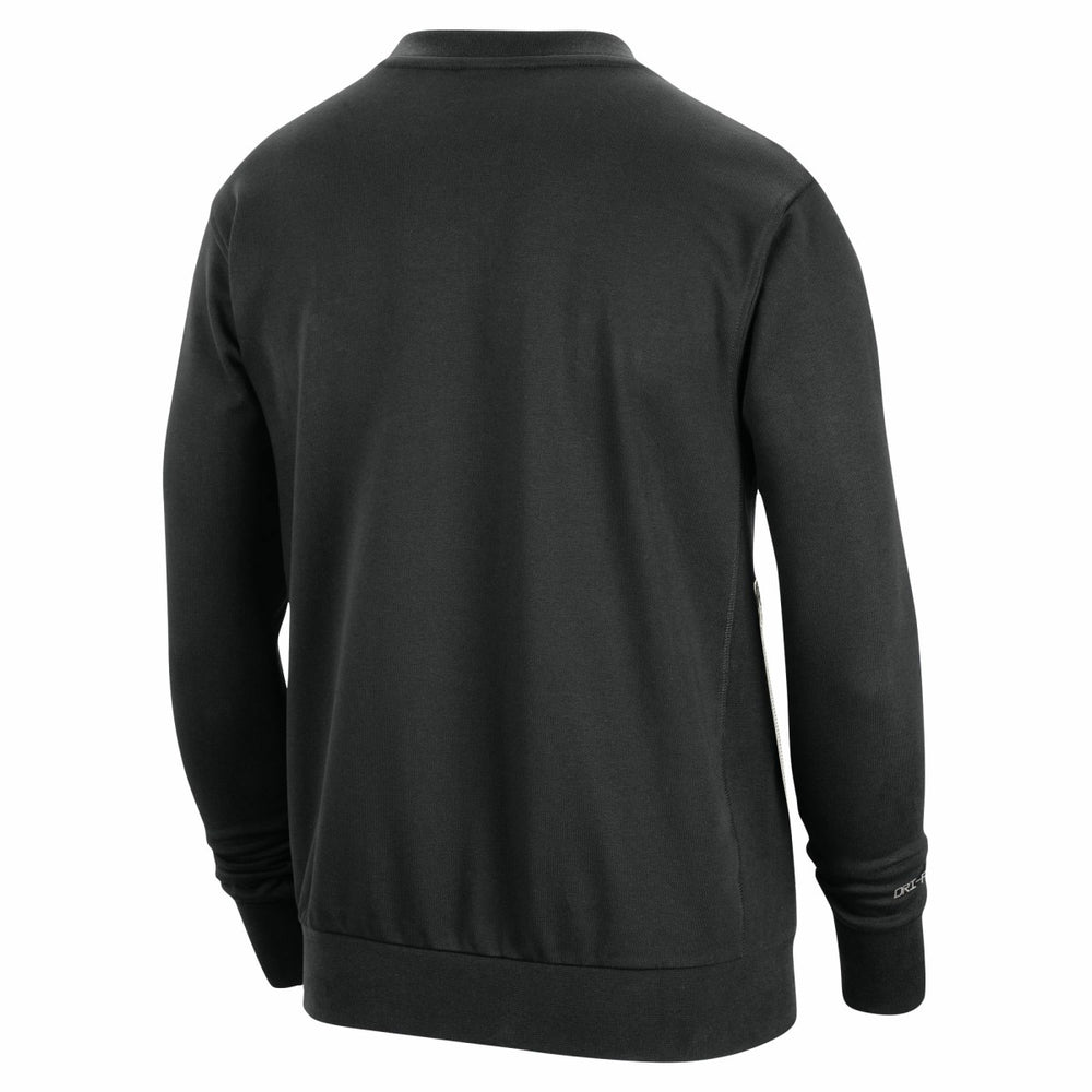 Black Phoenix Suns 2023/24 Authentic Standard Issue Travel Performance Pullover Sweatshirt | NBA