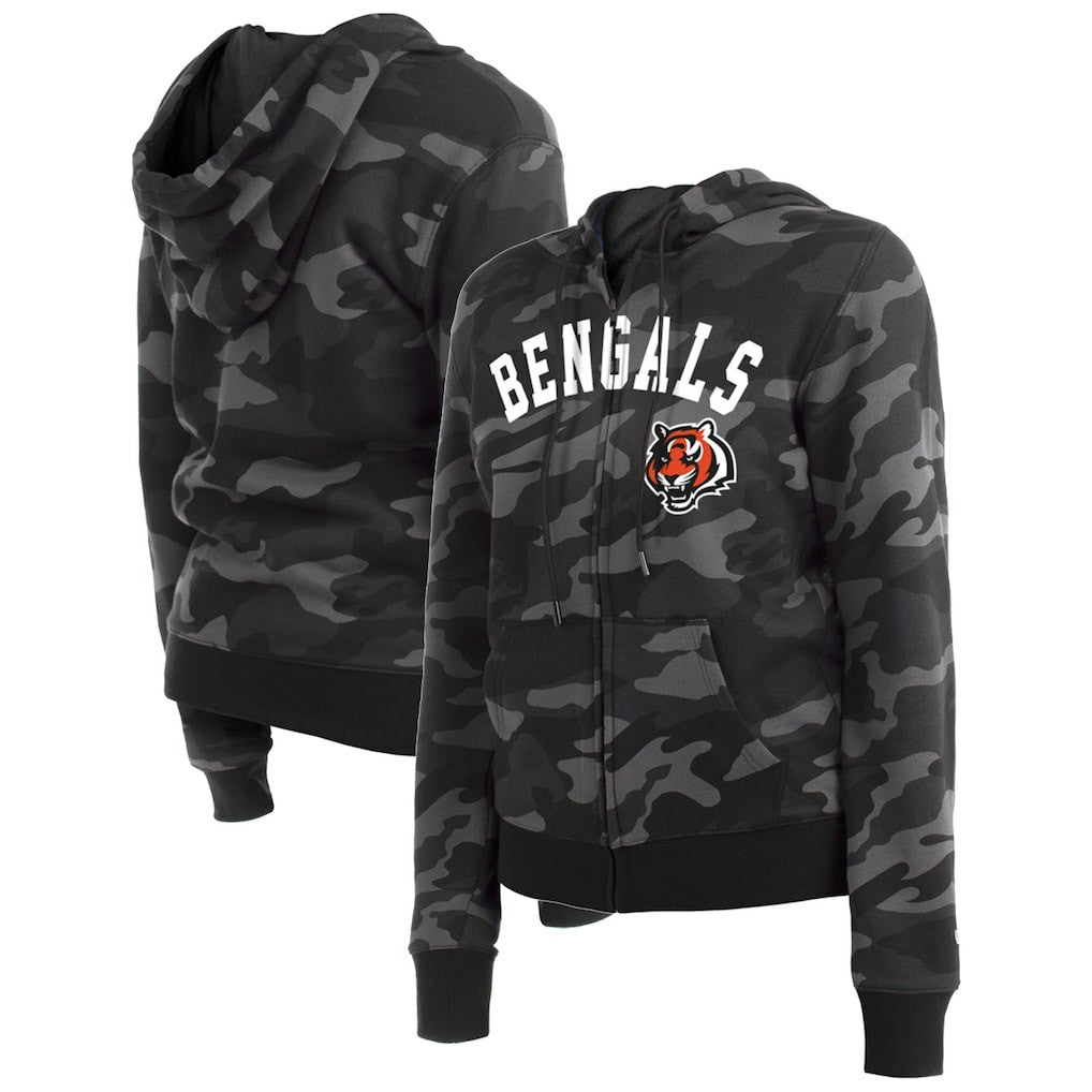 Cincinnati Bengals Women's Camo Full-Zip Hoodie | NFL US