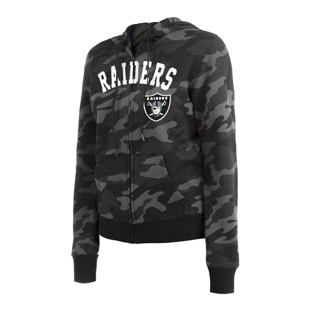 Las Vegas Raiders Women's Camo Full-Zip Hoodie | NFL Discount