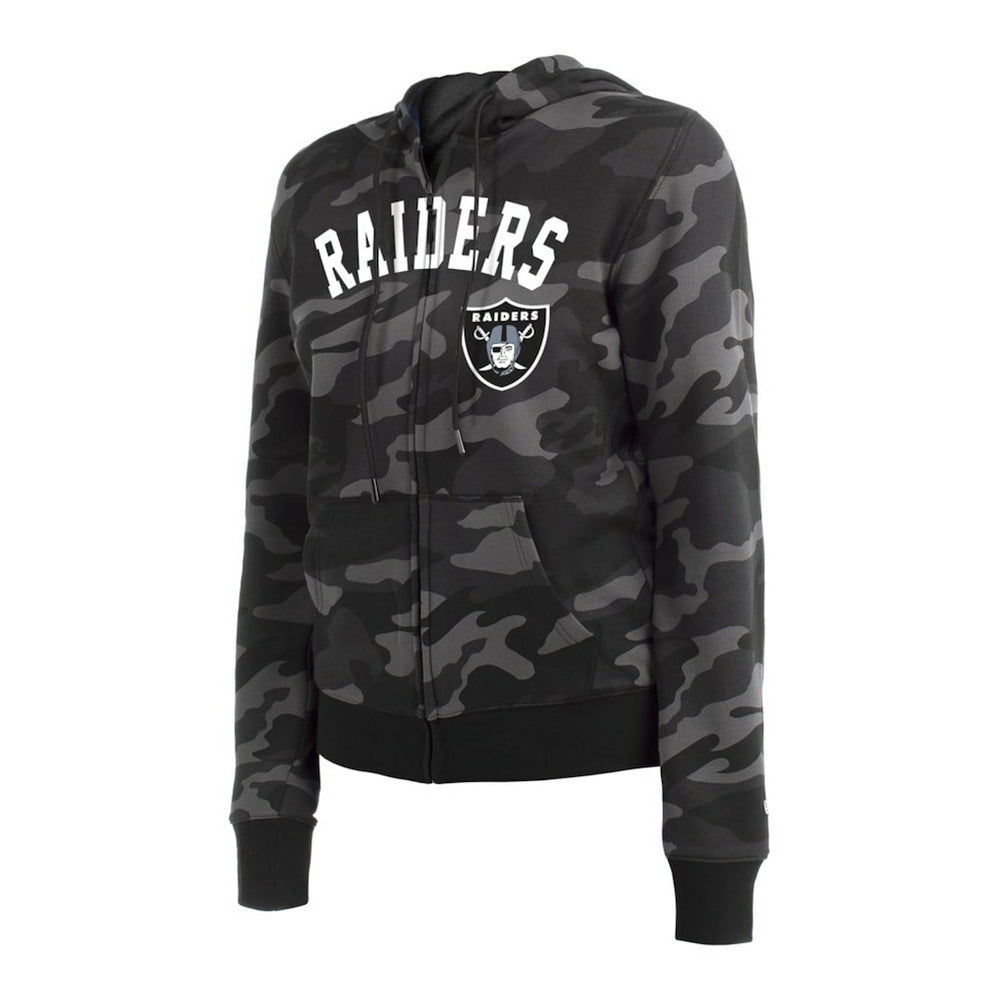 Las Vegas Raiders Women's Camo Full-Zip Hoodie | NFL Discount