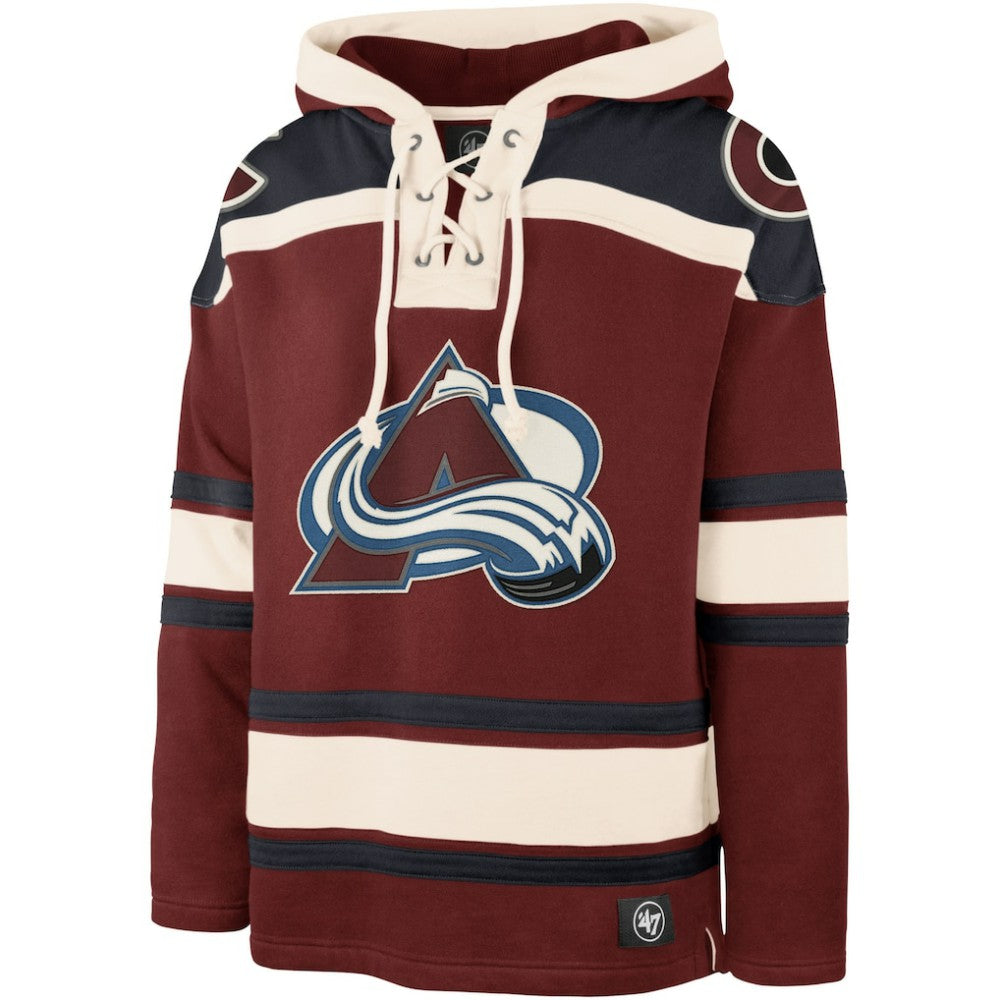 Cale Makar Colorado Avalanche '47 Player Name & Number Lacer Pullover Hoodie -  NHL Hoodies