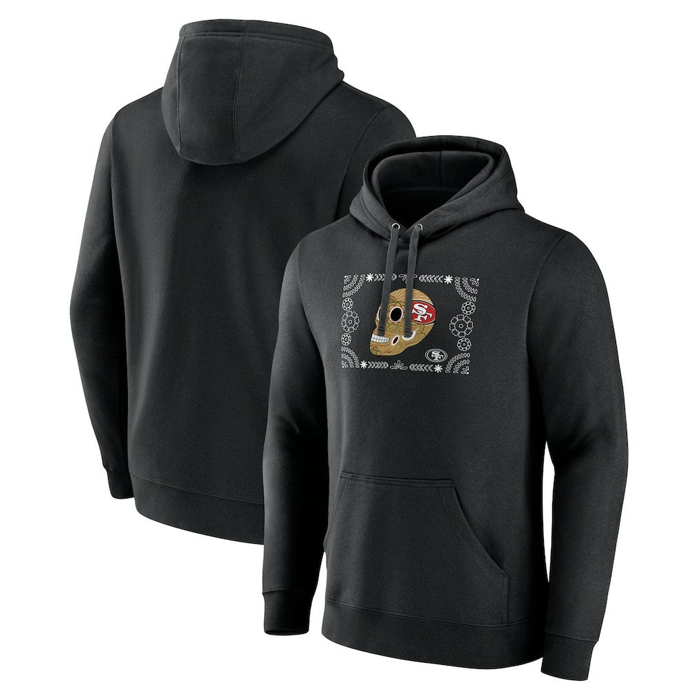 San Francisco 49ers Sugar Skull Pullover Hoodie | NFL Sale
