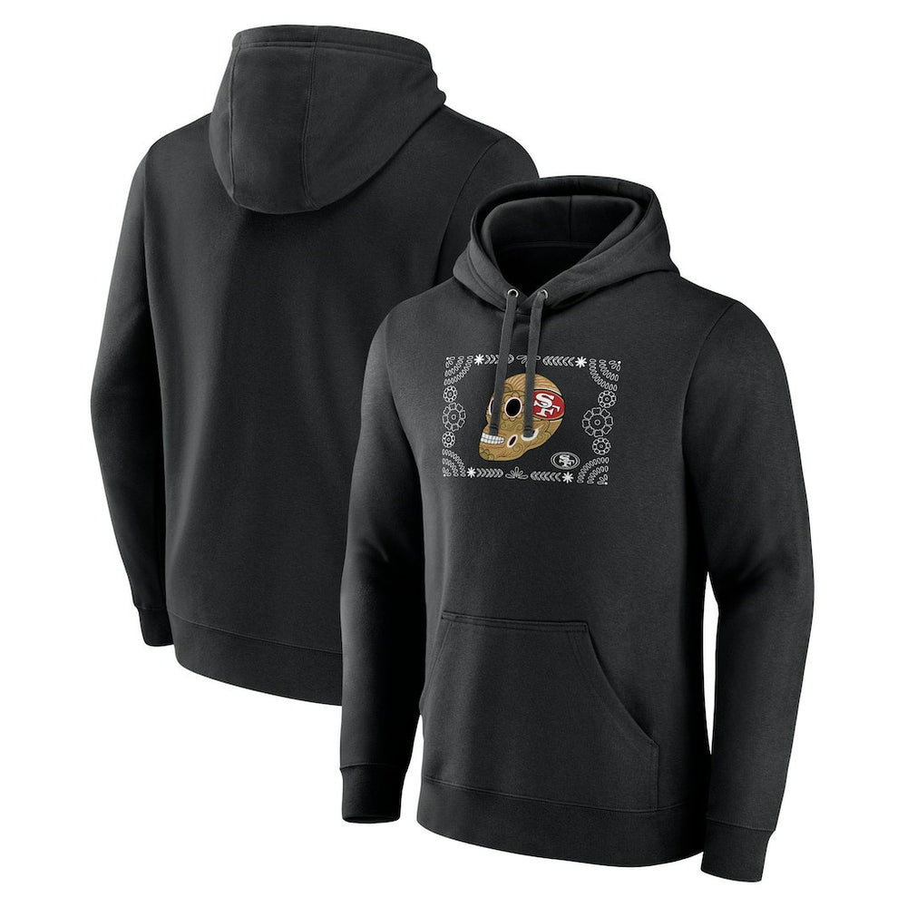 San Francisco 49ers Sugar Skull Pullover Hoodie | NFL Sale