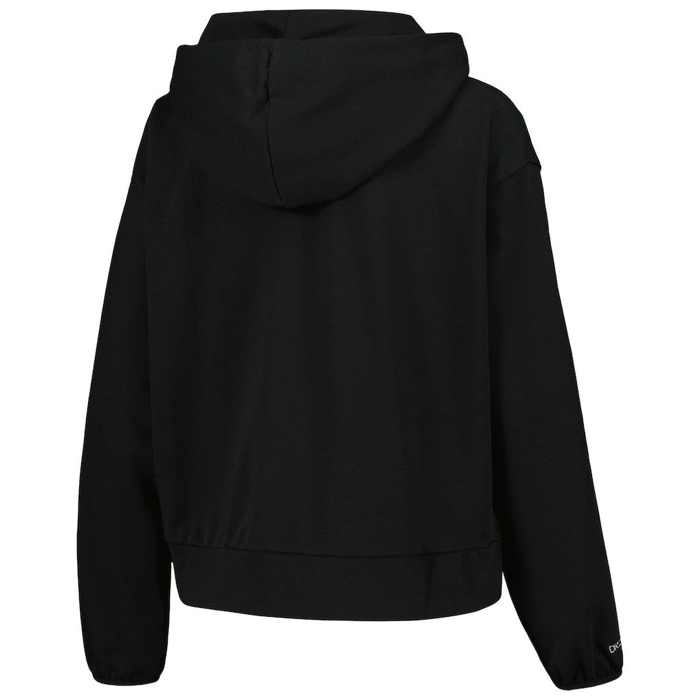 Black Brooklyn Nets Women's Courtside Standard Issue Performance Pullover Hoodie | NBA