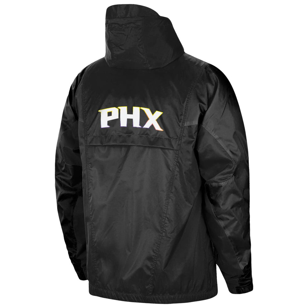 Black Phoenix Suns Jordan Brand Authentic Statement Edition Full-Zip Windbreaker | NBA