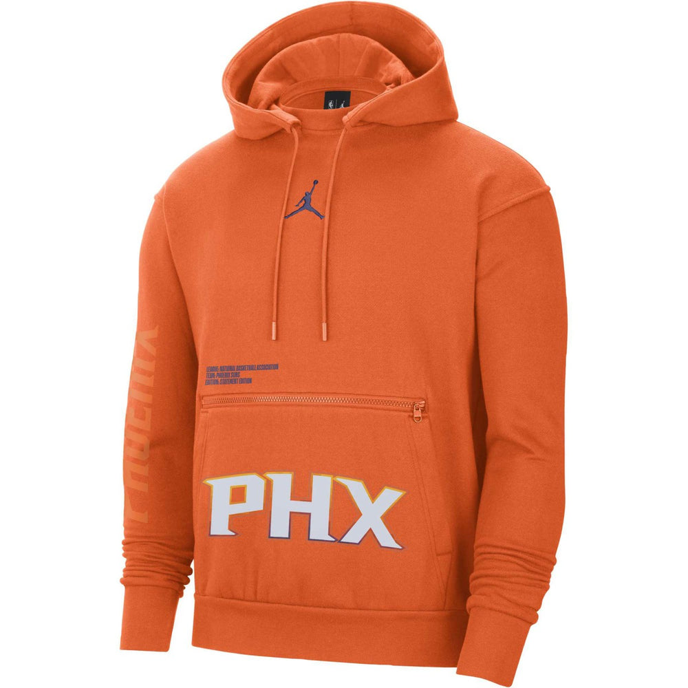 Orange Phoenix Suns Jordan Brand Courtside Statement Edition Pullover Hoodie | NBA