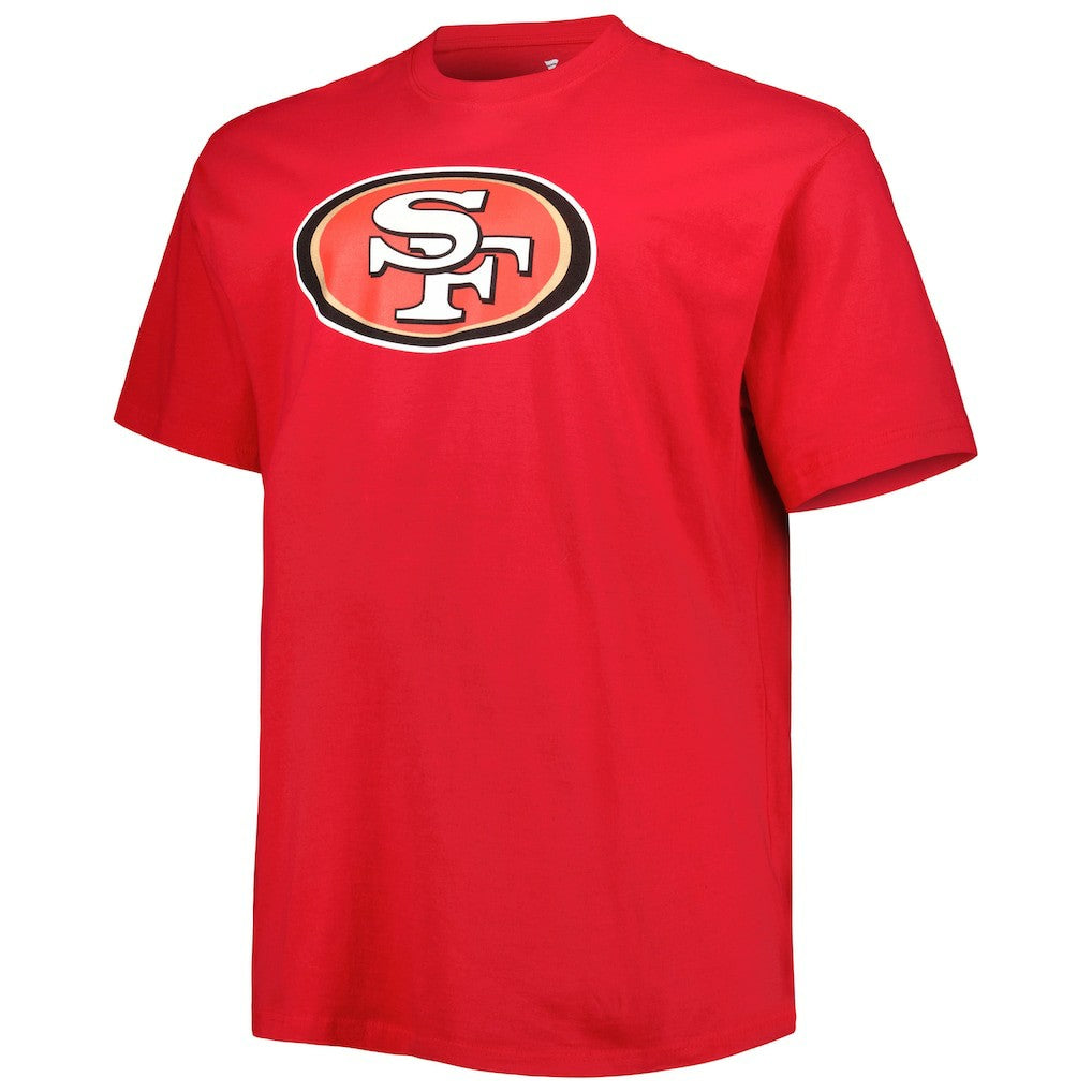 San Francisco 49ers Christian McCaffrey  Big & Tall Player Name & Number T-Shirt | NFL Hot