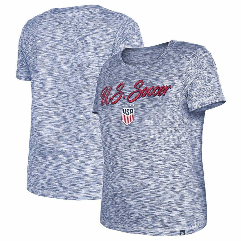 USWNT 5th & Ocean by New Era Women's Active Space Dye Jersey T-Shirt